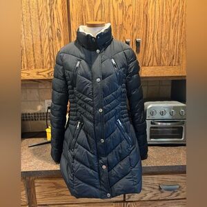 🔴Laundry By Shelli Segal Black Puffer Coat